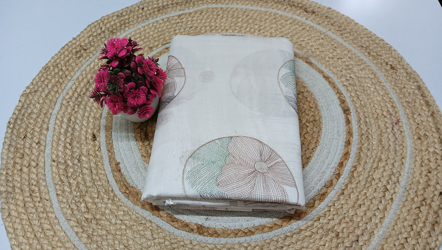 Pure Matka Silk Sarees (Design 6)