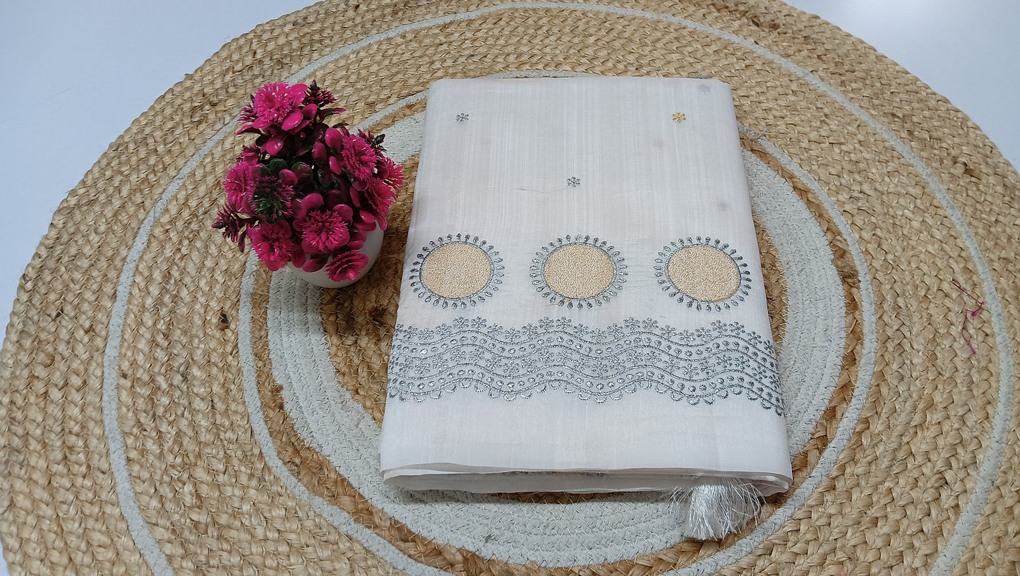 Pure Matka Silk Sarees (Design 7)